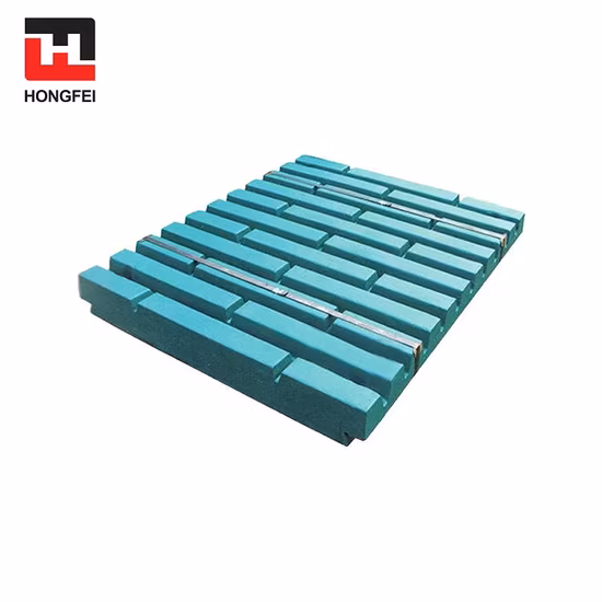 耐摩耗性高マンガン鋼鋳造ジョークラッシャー部品固定スイングジョープレート